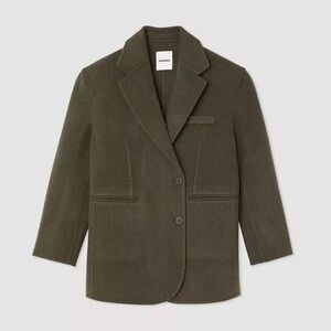 Sandro oversized military blazer jacket NWT